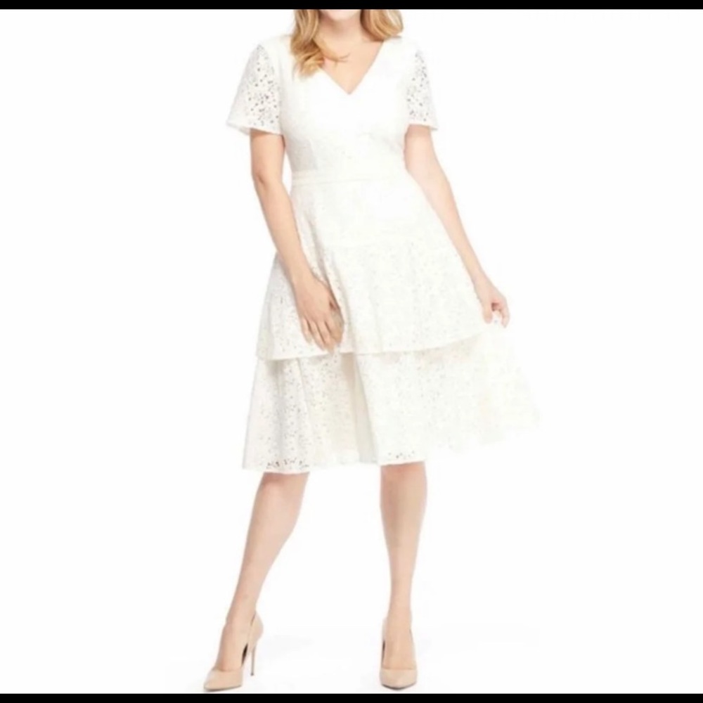 Gal meets glam size 8 cream color. With tag
